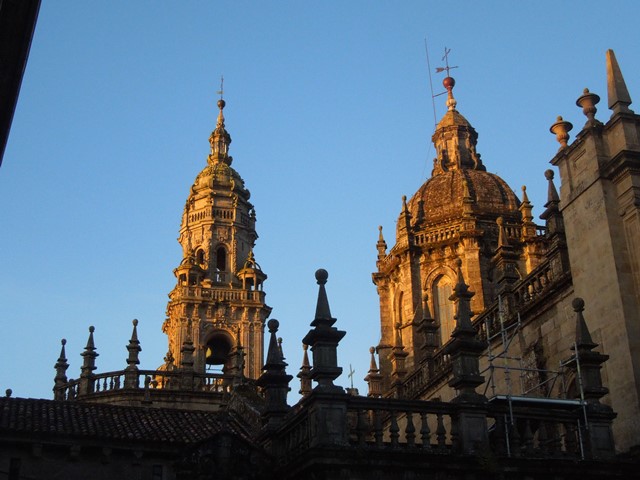 particolare cupola della cattedrale di Santiago