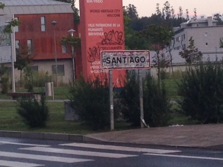 arrivo a Santiago